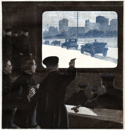 Addestramento al tiro dei poliziotti da Ferdinand Georg Waldmuller
