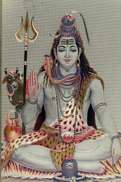 Shiva, il dio indù della Trasformazione o Distruzione da . .