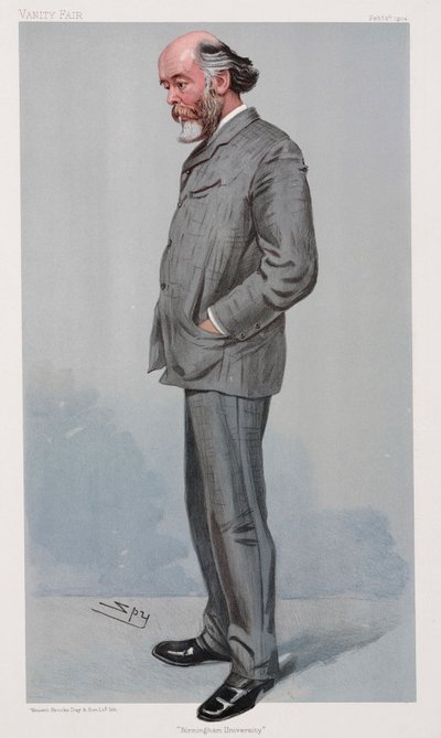 Sir Oliver Lodge, fisico inglese da Henry Charles Fehr