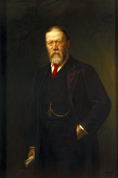 Sir William Henry Preece, ingegnere elettrico gallese da Ferdinand Georg Waldmuller