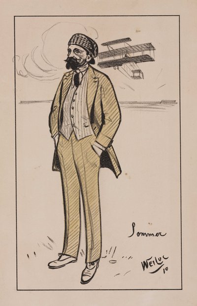 Sommer, aviatore da Frederick (attr. to) Barnard