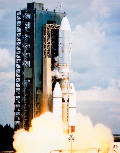 Veicolo spaziale, USA, Voyager lancio della navicella Voyager 1, 5 settembre da Frederick (attr. to) Barnard