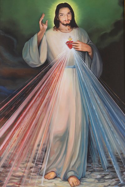 Tempio di Monte Grisa. La Divina Misericordia, Sacro Cuore di Gesù. Italia da . .