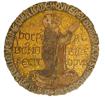 Il monaco Alberico (San Aubry de Citeaux, morto nel 1109) in preghiera - Basilica di Saint-Denis (Saint Denis) - Francia, Ile-de-France, Seine-Saint-Denis da . .