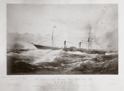 La nave postale reale britannica e nordamericana 