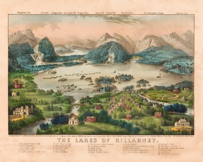 I laghi di Killarney, Irlanda da . .