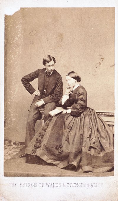 Il Principe di Galles e la Principessa Alice da Ferdinand Georg Waldmuller