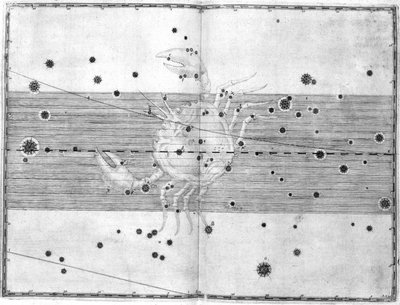 La costellazione del Cancro da Frederick (attr. to) Barnard