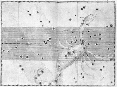 La costellazione dello Scorpione da Frederick (attr. to) Barnard
