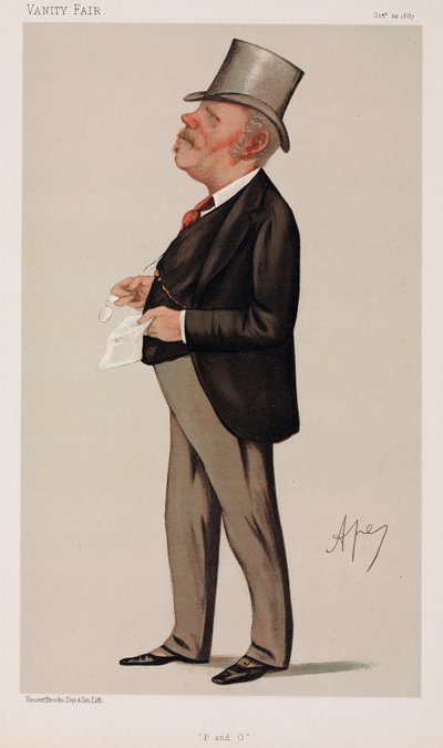 Thomas Sutherland, magnate della navigazione britannico da Henry Charles Fehr