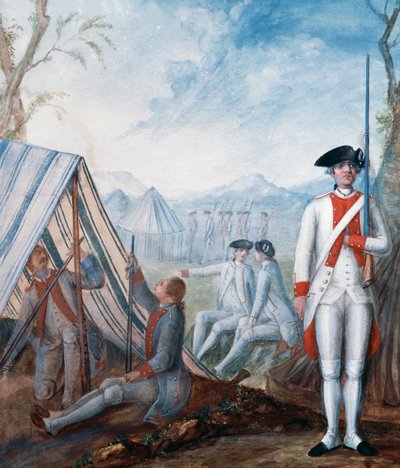 Uniformi della fanteria francese durante la Guerra d
