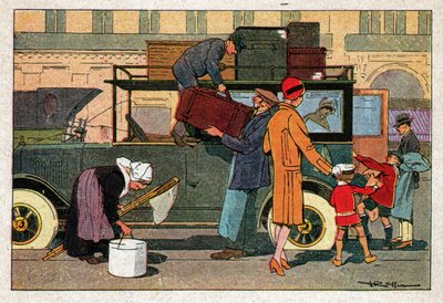 Viaggio in auto da Ferdinand Georg Waldmuller