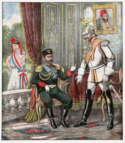 Guglielmo II e Nicola II da . .