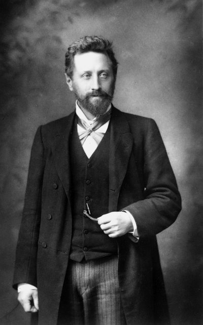 William Ayrton, ingegnere britannico, c. 1890 da Frederick (attr. to) Barnard