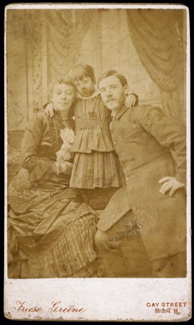 William Friese-Greene, cinematografo, e famiglia, c. 1880 da Henry Charles Fehr