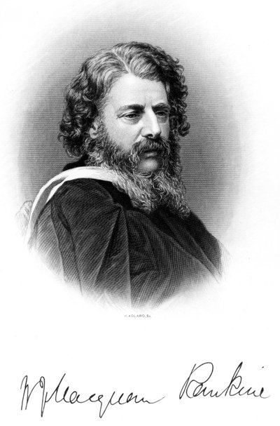 William John MacQuorn Rankine, ingegnere civile scozzese, c 1860-1869 da Ferdinand Georg Waldmuller