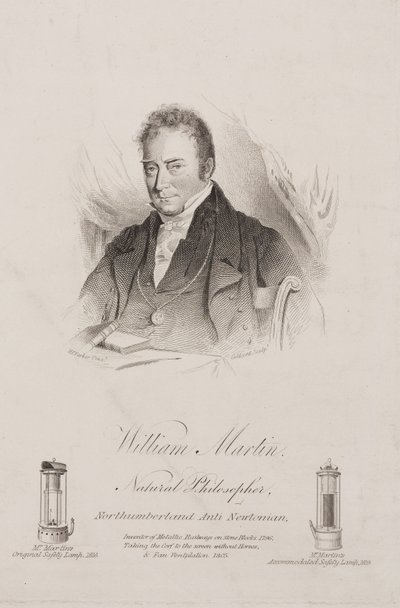 William Martin, poeta e fisico inglese, c 1820s da Frederick (attr. to) Barnard