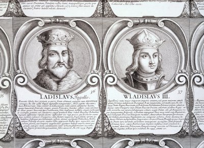 Wladyslaw II Jagiello e Wladyslaw III Warnenczyk, n. 36 e 37 da 