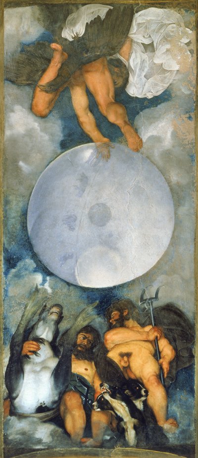 Giove, Nettuno e Plutone da Michelangelo Merisi da  Caravaggio