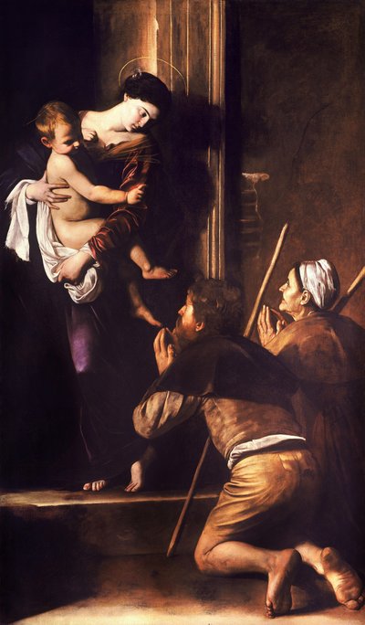 Madonna di Loreto da Michelangelo Merisi da  Caravaggio