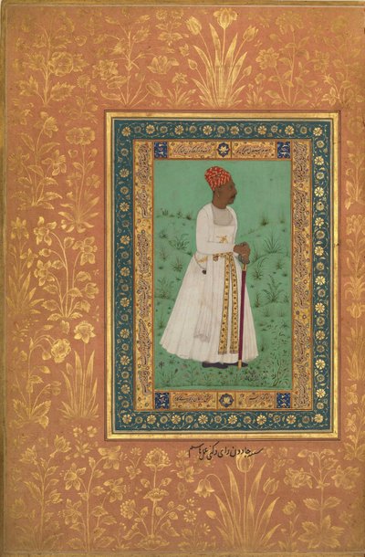 Ritratto di Jadun Rai Deccani da Hashim