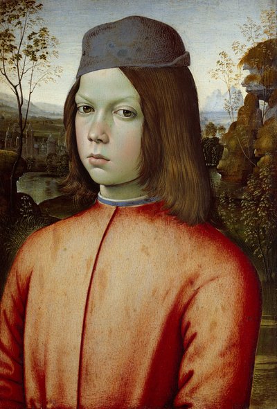 Ritratto di un ragazzo da Pinturicchio