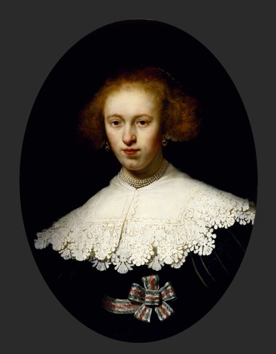 Ritratto di una giovane donna da Rembrandt