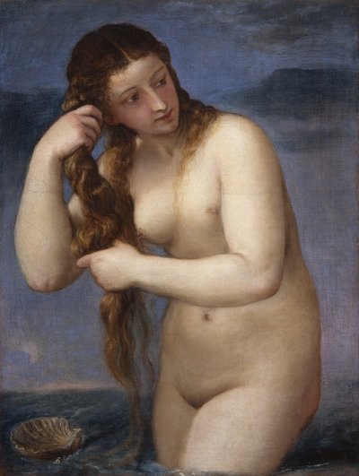 Venere Anadiomene da Tiziano Vecelli