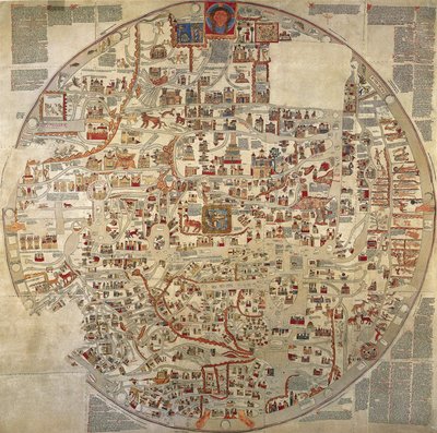 Mappa di Ebstorf da Unknown
