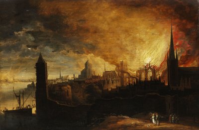 Città in fiamme con Lot, l