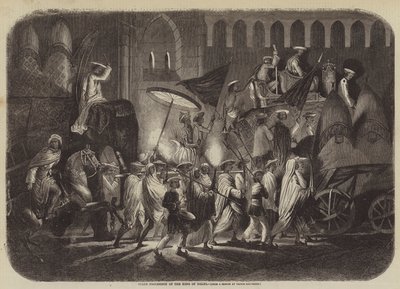 Processione di stato del Re di Delhi da after A. Soltykoff