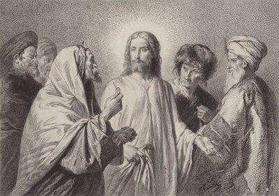 La moneta di Cesare da after Albert Robida