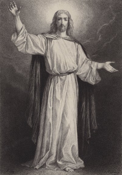 Gesù Cristo da after Albert Robida