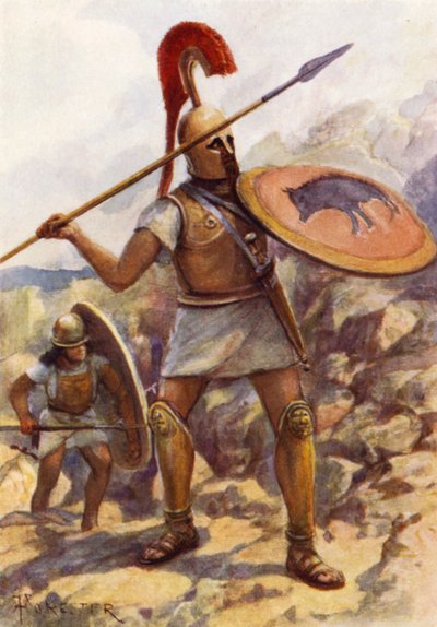 Un oplita nell