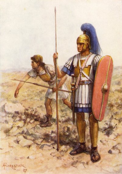 Rorario e Triario di Camillo da after Amedee Forestier