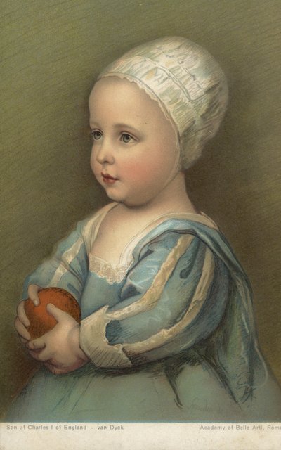 Figlio di Carlo I da after Anthony van Dyck