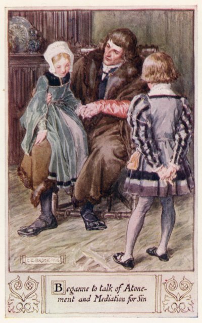 Iniziò a parlare di Espiazione e Mediazione per il Peccato da after Charles Edmund Brock
