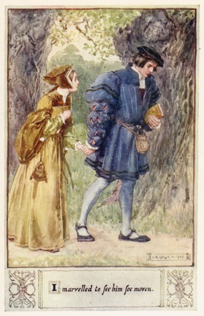 Mi meravigliai di vederlo così commosso da after Charles Edmund Brock