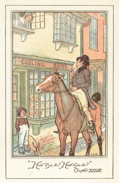 Illustrazione per Emma di Jane Austen da after Charles Edmund Brock