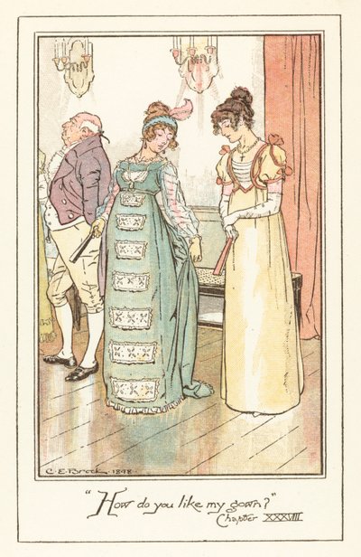 Illustrazione per Emma di Jane Austen da after Charles Edmund Brock