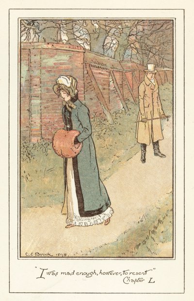 Illustrazione per Emma di Jane Austen da after Charles Edmund Brock