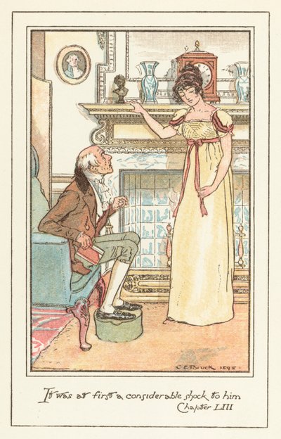 Illustrazione per Emma di Jane Austen da after Charles Edmund Brock