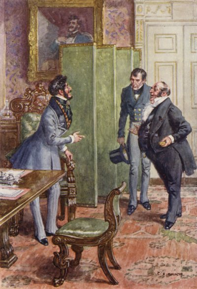 Illustrazione per Martin Chuzzlewit da after Charles Edmund Brock