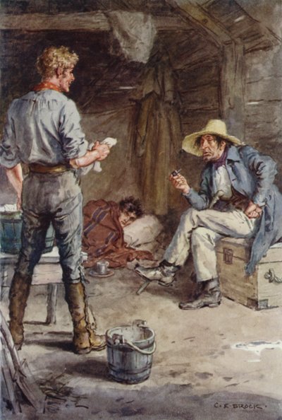 Illustrazione per Martin Chuzzlewit da after Charles Edmund Brock