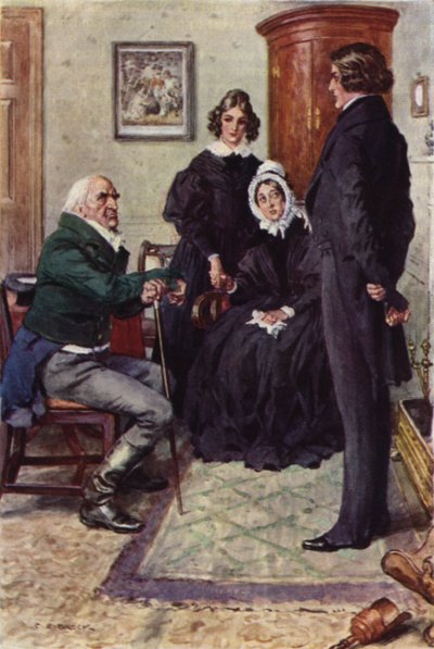 Illustrazione per Nicholas Nickleby da after Charles Edmund Brock
