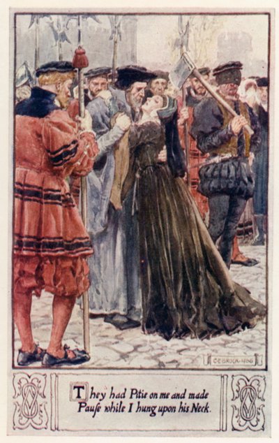 Ebbero pietà di me e fecero una pausa mentre mi aggrappavo al suo collo da after Charles Edmund Brock