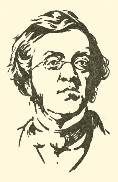 William Makepeace Thackeray da after Charles Edmund Brock