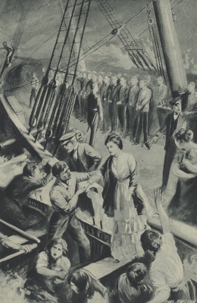 Gli uomini della Birkenhead stanno sull