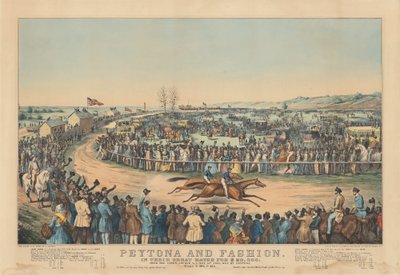 Peytona e Fashion: Nella Loro Grande Gara per $20,000. Al Union Course L.I. 13 Maggio 1845, Vinta da Peytona. Tempo 7:39 3/4, 7:45 1/4 da after Charles Severin