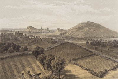 Edimburgo vicino al castello di Craigmillar da after David Roberts